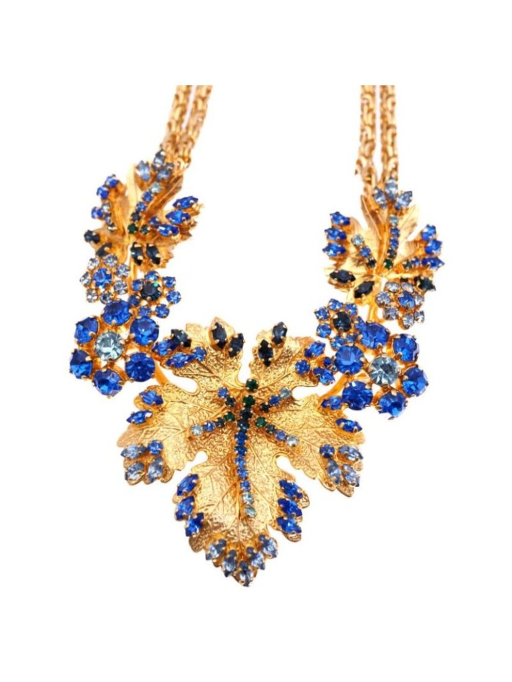 Dior Rhinestone Necklace Vintage Ri - Picture 6 of 10